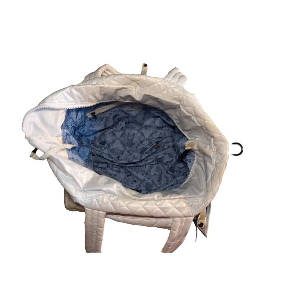 Oliver Thomas Kitchen Sink Tote Bag OTB-1008 Pearl White / Black - Picture 4 of 4